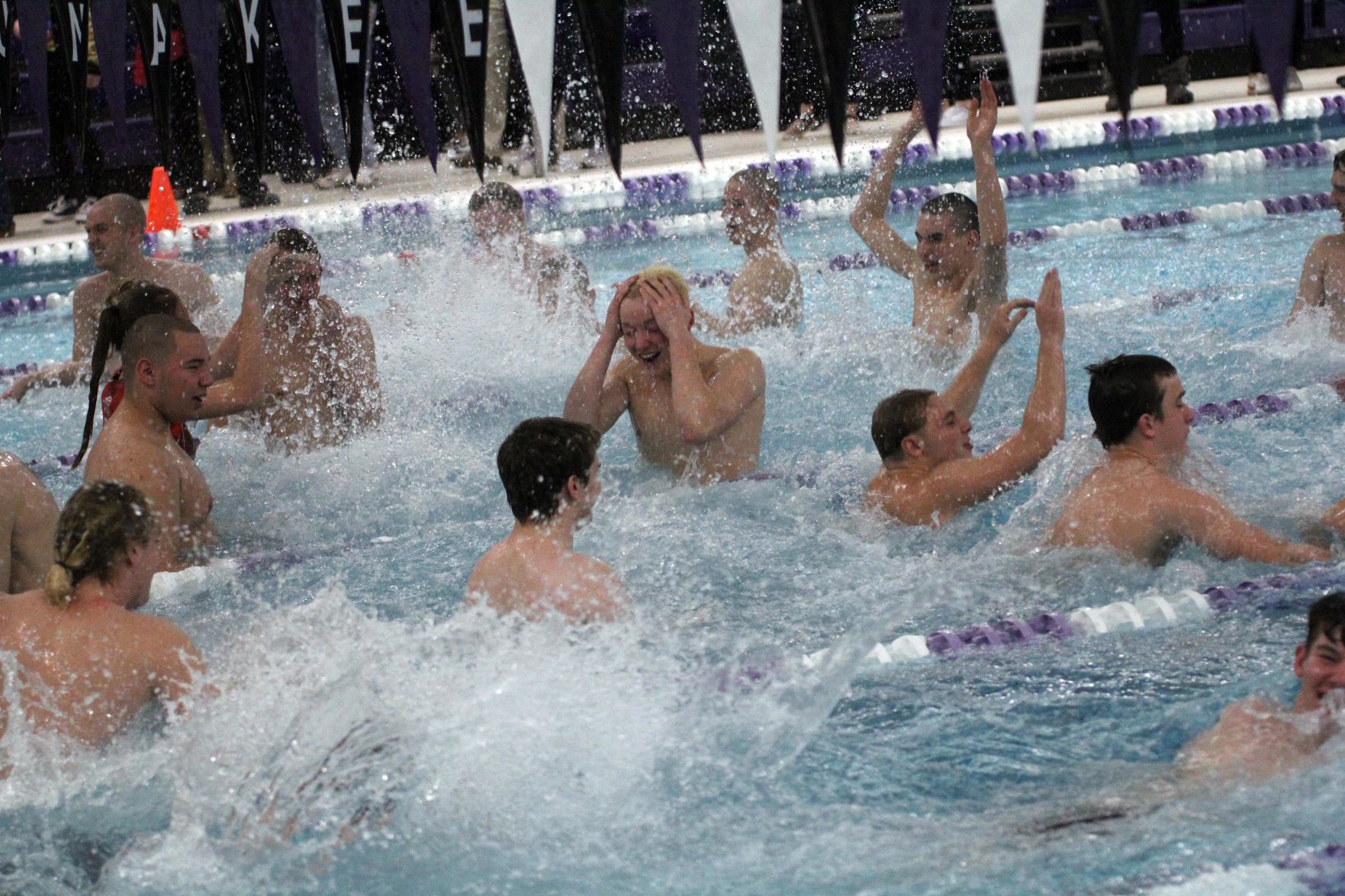 Sauk Prairie/Wisconsin Heights boys swim team